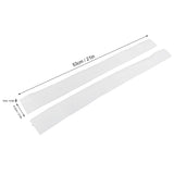 2pcs Stove Counter Gap Cover HeatResistant Anti Oil Oven Gap Filler Sealing Strip(White 21in)