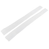 2pcs Stove Counter Gap Cover HeatResistant Anti Oil Oven Gap Filler Sealing Strip(White 25in) In Australia - Darrahopens