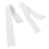2pcs Stove Counter Gap Cover HeatResistant Anti Oil Oven Gap Filler Sealing Strip(White 25in)