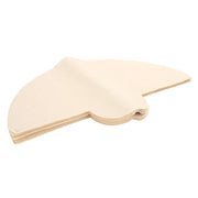 L-BEANS 40Pcs Filter Paper Disposable Wood Fiber Fan-Shaped Coffee Filtration Accessory In Australia - Darrahopens