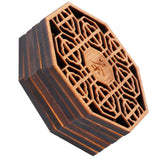 6PCS Bamboo Coaster Teacup Mat AntiScald Heat Insulation Pad Tea Ceremony Supplies(Type 1 ) In Australia - Darrahopens
