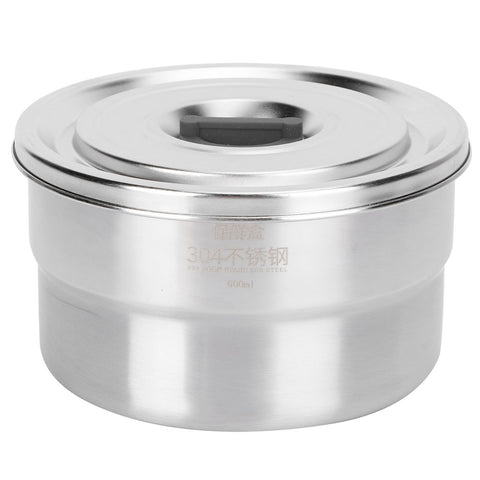 Lunch Box Portable 304 Stainless Steel Food Storage Container for School Picnic Camping600ml In Australia - Darrahopens