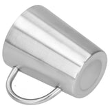 340ml 304 Stainless Steel Beer Mug Coffee Water Cup with Handgrip Double Wall DrinkwareStainless Steel Color In Australia - Darrahopens