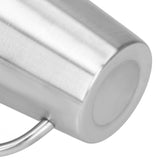 340ml 304 Stainless Steel Beer Mug Coffee Water Cup with Handgrip Double Wall DrinkwareStainless Steel Color