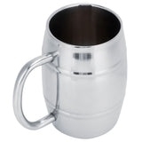 470ml 304 DoubleLayer Stainless Steel Beer Mug Outdoor Camping Tea Coffee Cup with Handle
