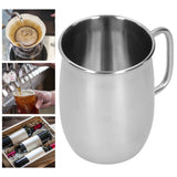1000ml Stainless Steel Wine Bar Beer Mug Water Cup with Handle Portable Coffee Cup Drinkware In Australia - Darrahopens