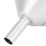 304 Stainless Steel Filling Funnel Separatory Oil Beer Coffee Water Liquid Funnel Kitchen ToolMedium Size 13cm