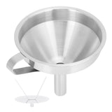 304 Stainless Steel Filling Funnel Separatory Oil Beer Coffee Water Liquid Funnel Kitchen ToolLarge Size 15cm In Australia - Darrahopens