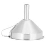 304 Stainless Steel Filling Funnel Separatory Oil Beer Coffee Water Liquid Funnel Kitchen ToolLarge Size 15cm