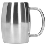 400ml Stainless Steel Beer Mug with Handle Coffee Mugs Milk Tea Cup Gift Drinkware for Office In Australia - Darrahopens