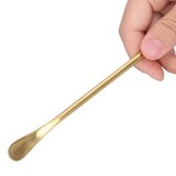 304 Stainless Steel Long Handle Brushed Stirring Spoon Cocktail Coffee Ice Spoon Bartender Tools