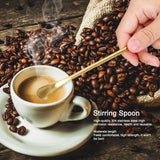 304 Stainless Steel Long Handle Brushed Stirring Spoon Cocktail Coffee Ice Spoon Bartender Tools