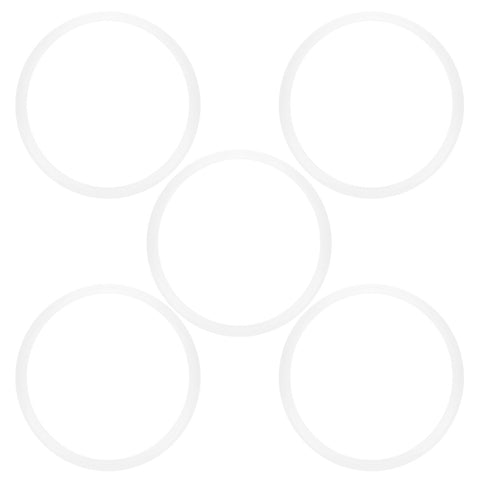 5pcs Pressure Cooker Sealing Ring Clear Universal Stainless Steel Pressure Cooker Gaskets O Ring20cm