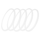 5pcs Pressure Cooker Sealing Ring Clear Universal Stainless Steel Pressure Cooker Gaskets O Ring20cm