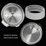 5pcs Pressure Cooker Sealing Ring Clear Universal Stainless Steel Pressure Cooker Gaskets O Ring20cm