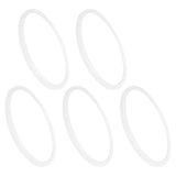 5pcs Pressure Cooker Sealing Ring Clear Universal Stainless Steel Pressure Cooker Gaskets O Ring22cm