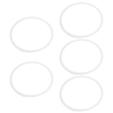 5pcs Pressure Cooker Sealing Ring Clear Universal Stainless Steel Pressure Cooker Gaskets O Ring22cm