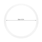 5pcs Pressure Cooker Sealing Ring Clear Universal Stainless Steel Pressure Cooker Gaskets O Ring22cm