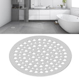 Floor Drain Filter Stainless Steel Round Drainage Shower Strainer Mesh Piece Anti Blocking(68mm )