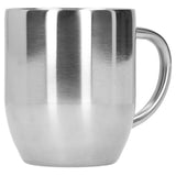 304 Stainless Steel DoubleLayer Coffee Cup Thickening Handle Mark Cup 350ml for Office In Australia - Darrahopens