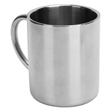 Mug Cup 304 Stainless Steel Sanding Mirror Finish Portable Coffee Cup with Handle 300ml In Australia - Darrahopens