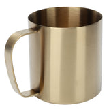 Stainless Steel Office Beer Mug Portable Household Outdoor Water Coffee Cup 480mlGold