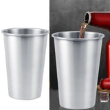Stainless Steel Beer Cup Wine Cup Coffee Tea Milk Mug Drinking Supplies for Outdoors