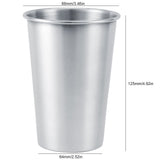 Stainless Steel Beer Cup Wine Cup Coffee Tea Milk Mug Drinking Supplies for Outdoors