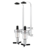 Wall Mounted 2‑Bottle Wine Dispenser Liquor Drinks Beer Dispenser for Home Bar Supplies