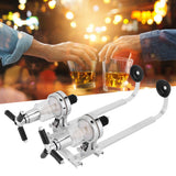 Wall Mounted 2‑Bottle Wine Dispenser Liquor Drinks Beer Dispenser for Home Bar Supplies In Australia - Darrahopens