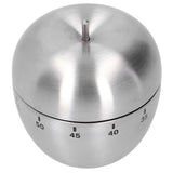 Apple Shaped Timer Stainless Steel Mechanical Cooking Countdown Alarm Timer Kitchen Tool