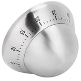 Kitchen Cooking Timer Stainless Steel Mechanical Timer Reminder Time Management ToolsRound