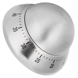 Kitchen Cooking Timer Stainless Steel Mechanical Timer Reminder Time Management ToolsRound