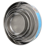 6PCS Stainless Steel Fine Mesh Flour Sieve Set Round Shape Flour Filter Strainer Kitchen Tools In Australia - Darrahopens