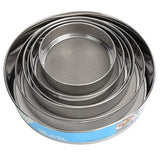 6PCS Stainless Steel Fine Mesh Flour Sieve Set Round Shape Flour Filter Strainer Kitchen Tools In Australia - Darrahopens