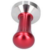 Coffee Tamper Flat Bottom Powder Hand Press Hammer Coffee Making Accessories Kitchen UtensilRed