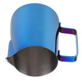 Coffee Art Pitcher Latte Milk Frothing Cup Pitcher Coffee Making Tool Supplies without Scale350ml Blue In Australia - Darrahopens