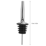 Stainless Steel Pourer Silicone Classic Bottle Pour Liquor Dust Cap Brush Wine Opener