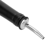 Wine Pourer Bottle Dispenser Spout Cone Nozzle W/Silicone Dust Cap 304 Stainless Steel