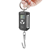 Portable Electronic Hanging Scale Digital LCD Backlit Display kg/lb/JIN 200KG W/HookSilver Frame In Australia - Darrahopens