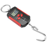 Portable Electronic Hanging Scale Digital LCD Backlit Display kg/lb/JIN 200KG W/HookRed Frame In Australia - Darrahopens