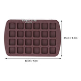 Candy Chocolate Mold Silicone 24 Grids Hand‑Made Cupcake Baking Mould Kitchen Utensils