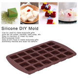 Candy Chocolate Mold Silicone 24 Grids Hand‑Made Cupcake Baking Mould Kitchen Utensils