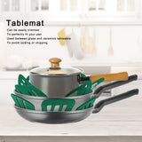 Felt Pot Mat WaterAbsorbing Insulation Placemats Table Padding Cup Mats Kitchen Accessories
