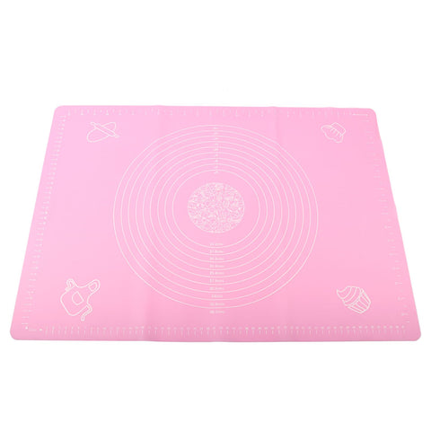 Silicone Knead Mat with Scale Chopping Board Nonslip Baking Tool Heat Resistant Oven Mat In Australia - Darrahopens