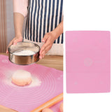 Silicone Knead Mat with Scale Chopping Board Nonslip Baking Tool Heat Resistant Oven Mat In Australia - Darrahopens