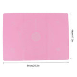 Silicone Knead Mat with Scale Chopping Board Nonslip Baking Tool Heat Resistant Oven Mat