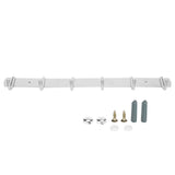 Stainless Steel Towel Hook Storage Rack Hanger with 6 Hooks for Kitchen Living Room Supplies In Australia - Darrahopens