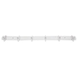 Stainless Steel Towel Hook Storage Rack Hanger with 6 Hooks for Kitchen Living Room Supplies In Australia - Darrahopens