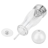 Salt Pepper Grinder Manual Seasoning Mill Shaker Round Acrylic Spice Jars Kitchen UtensilsSmall